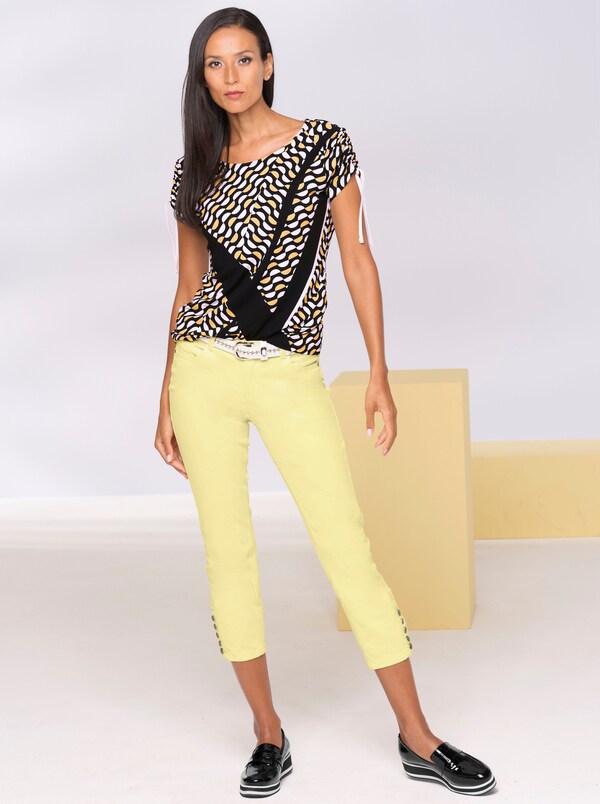 Patrizia Dini By Heine 7/8-broek Lichtgeel