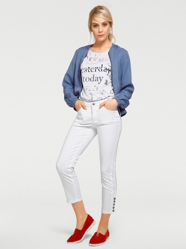 Patrizia Dini By Heine 7/8-broek Wit