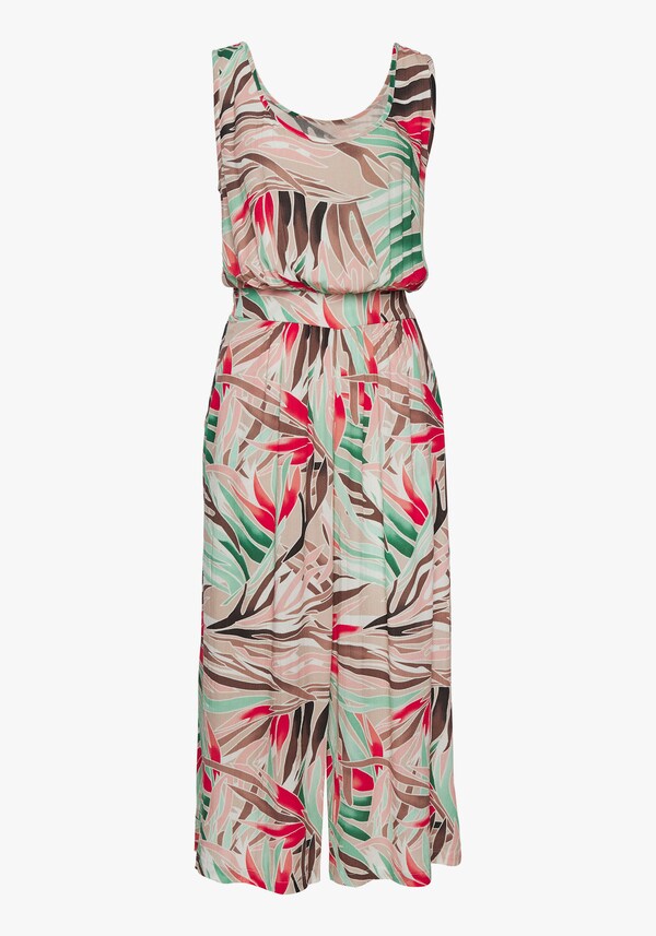 Patrizia Dini By Heine 7/8-overall Zand Bedrukt