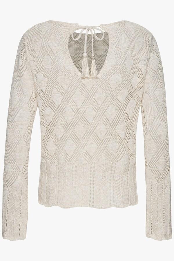 Patrizia Dini By Heine Ajourpullover Goudkleur