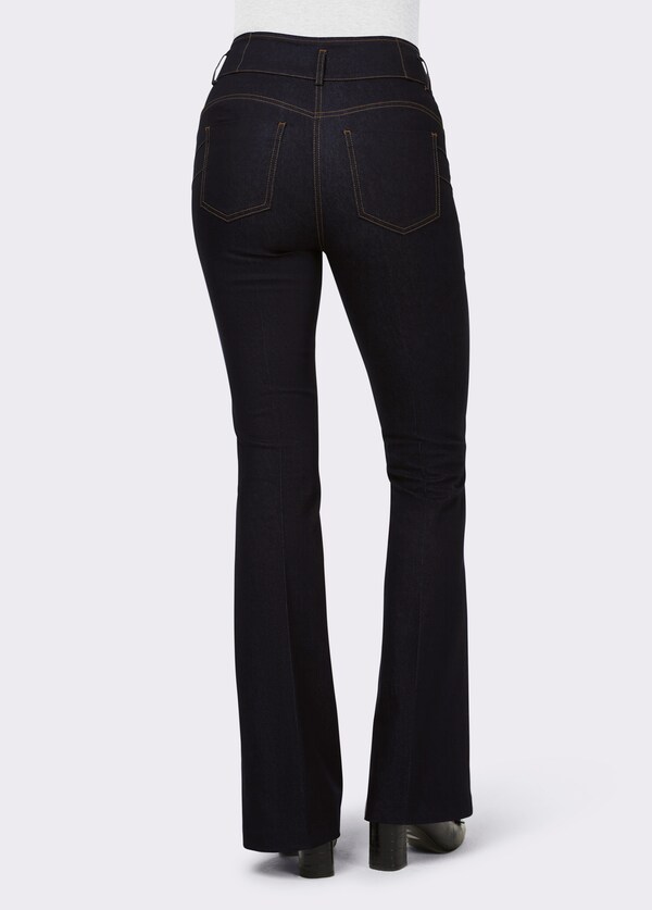 Patrizia Dini By Heine Bootcut Jeans Dark-blue