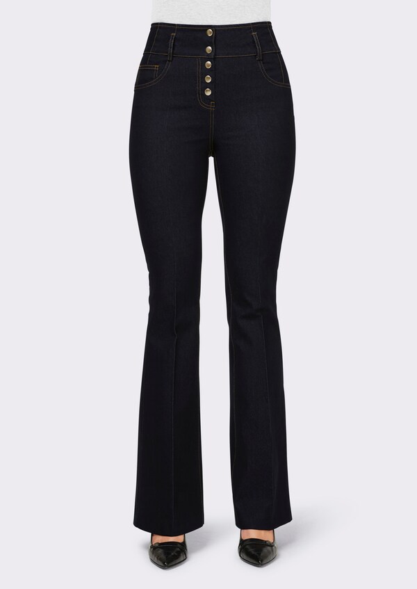 patrizia dini by heine Bootcut jeans dark-blue
