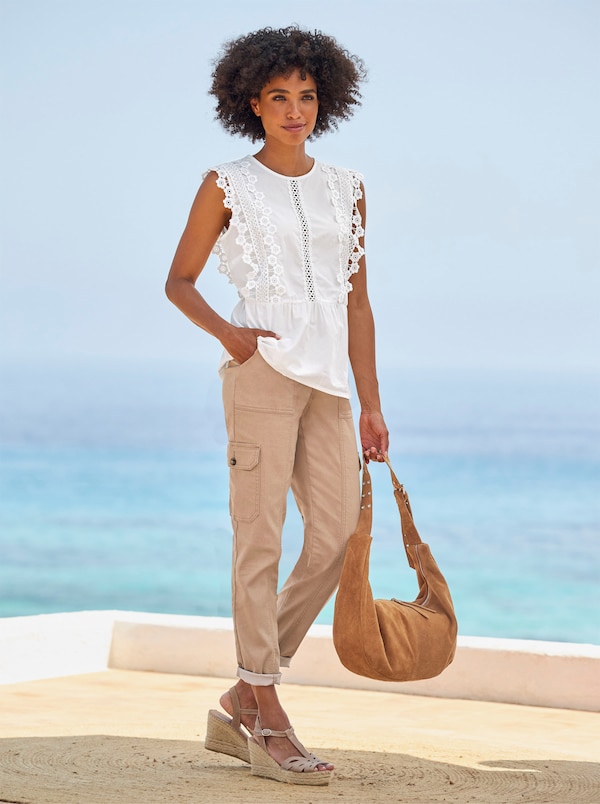 Patrizia Dini By Heine Cargojeans Camel