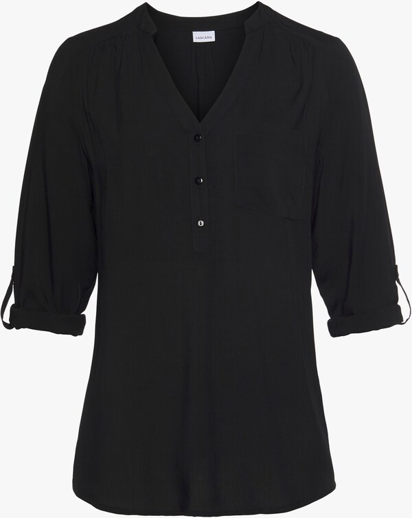 Patrizia Dini By Heine Comfortabele Blouse Zwart