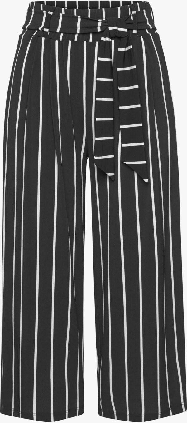 Patrizia Dini By Heine Culotte Zwart/wit Gestreept