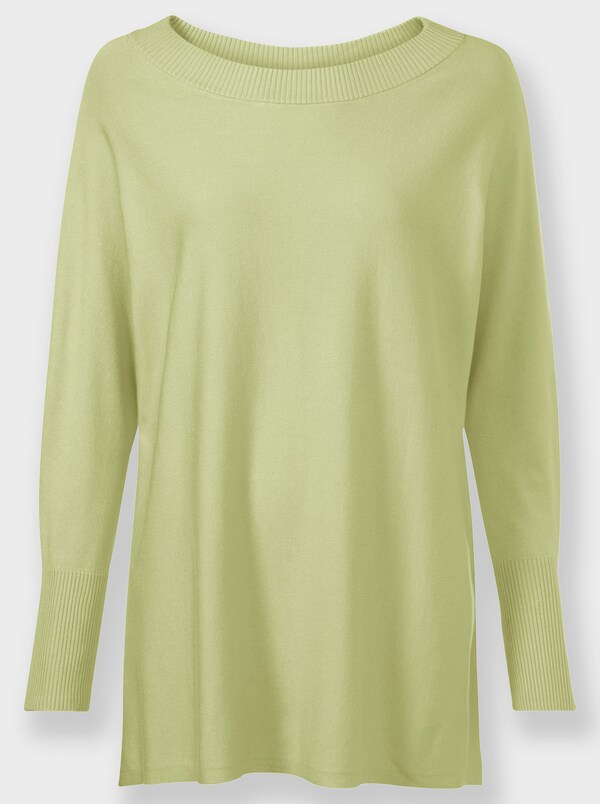 Patrizia Dini By Heine Fijn Gebreide Trui Pistache