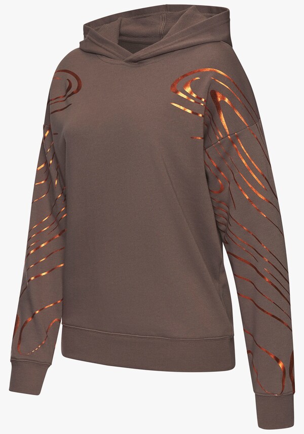 Patrizia Dini By Heine Hoodie Bruin Koper