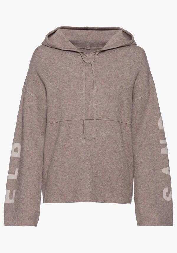 Patrizia Dini By Heine Hoodie Taupe