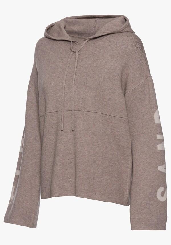 Patrizia Dini By Heine Hoodie Taupe