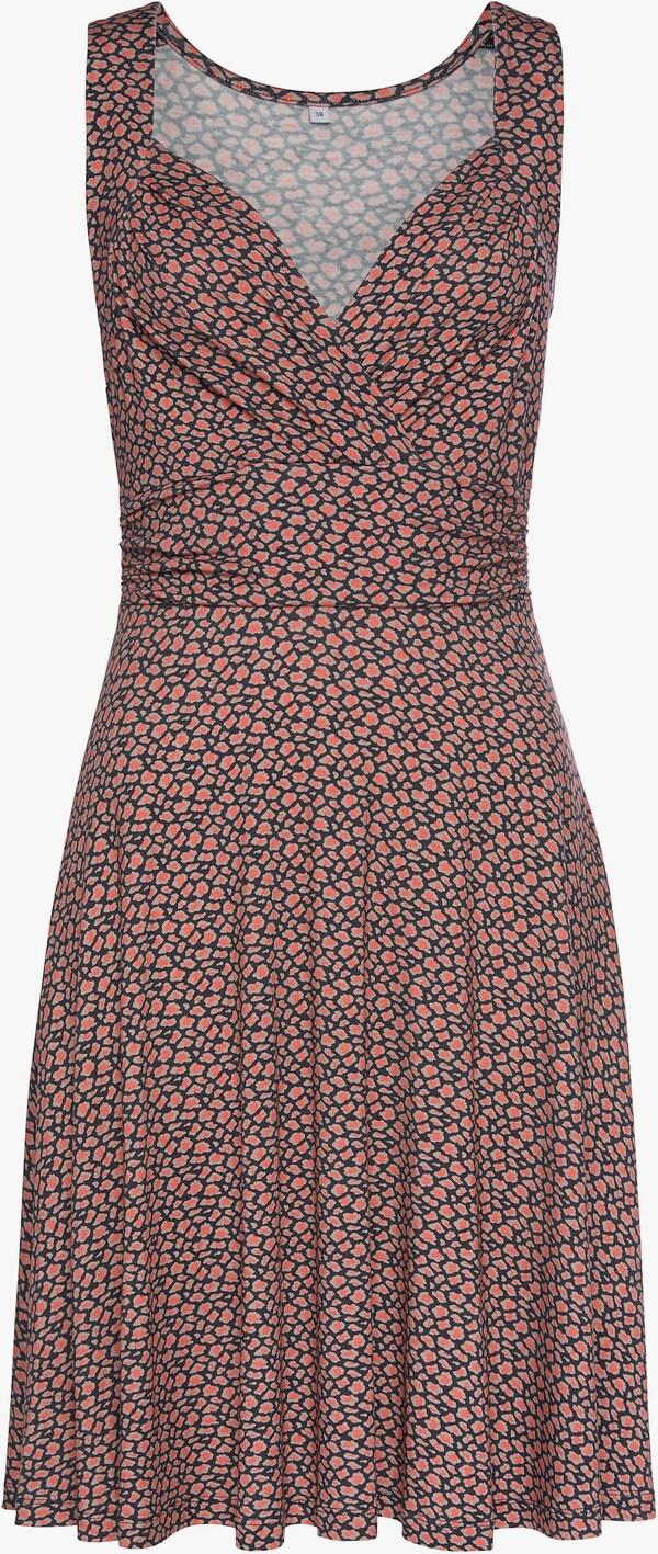 Patrizia Dini By Heine Jersey Jurk Bedrukt