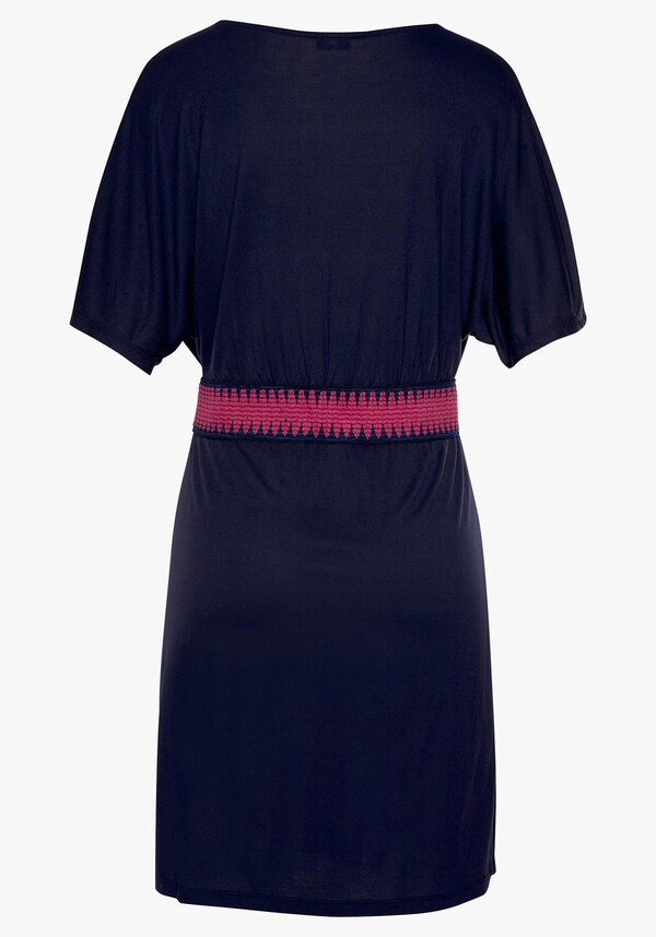 Patrizia Dini By Heine Jersey Jurk Marine