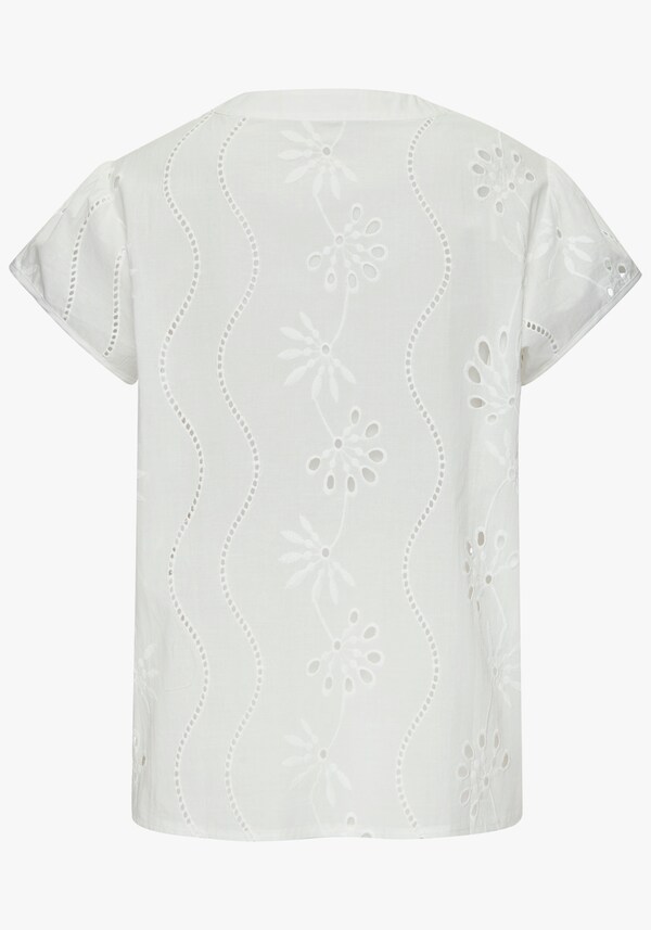 Patrizia Dini By Heine Kanten Blouse Wit