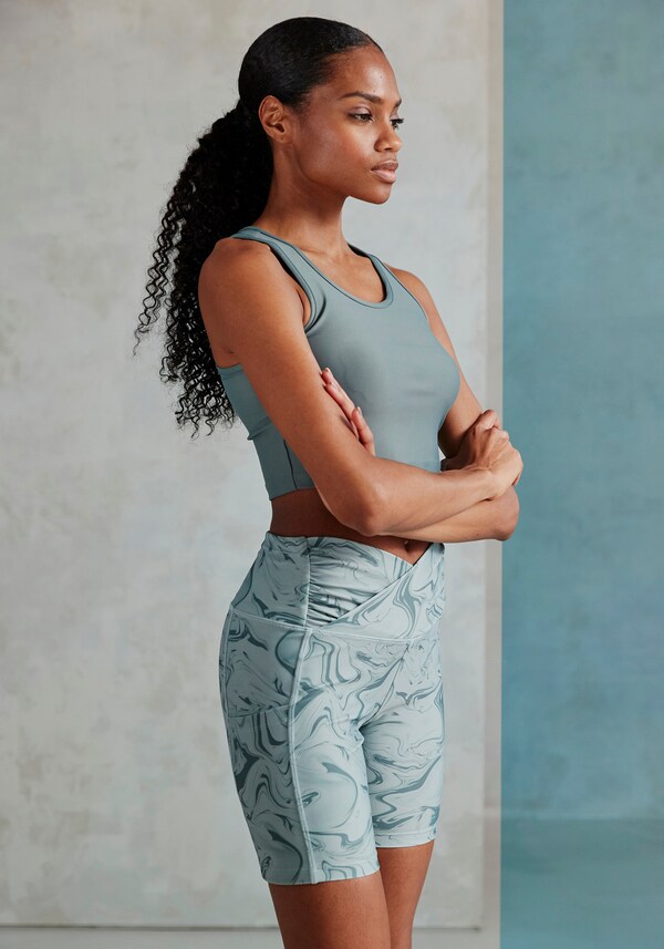 Patrizia Dini By Heine Korte Top Donkergroen