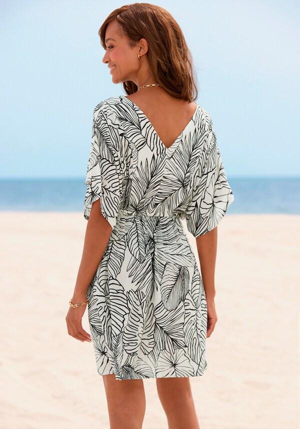 Patrizia Dini By Heine Lange Tuniek Crème/zwart