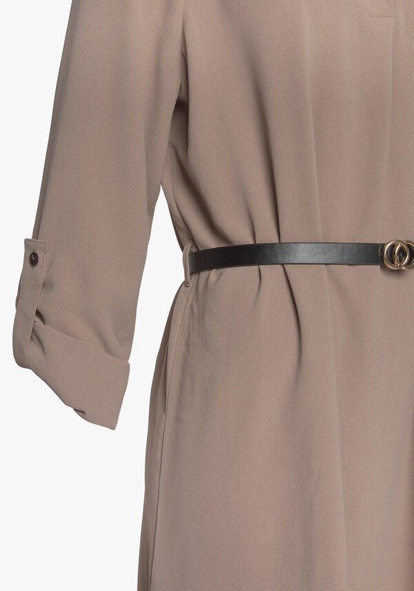 Patrizia Dini By Heine Longline Blouse Taupe