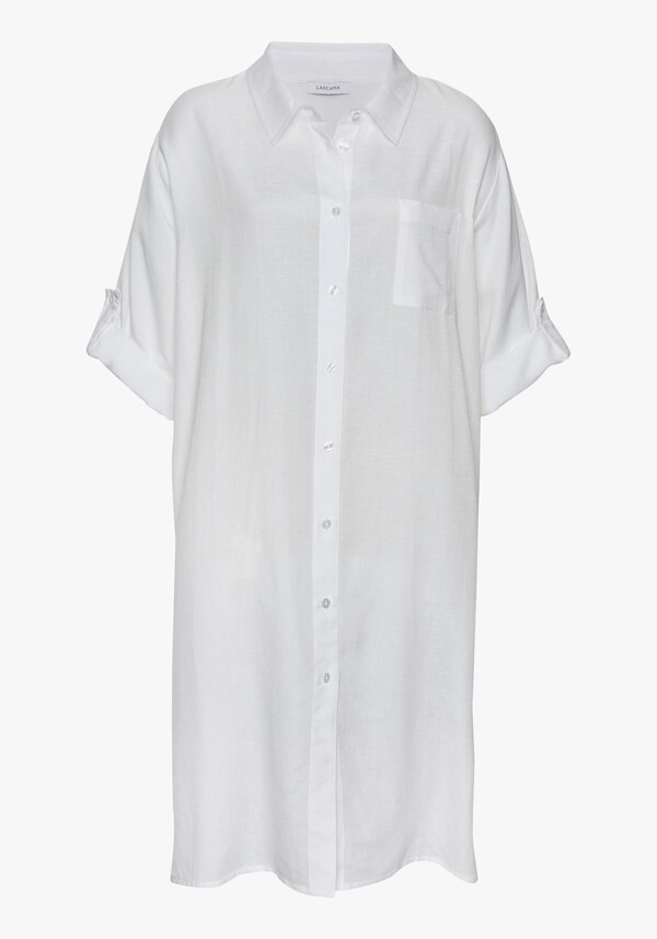 Patrizia Dini By Heine Longline Blouse Wit