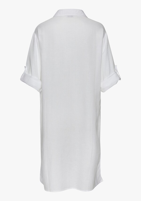 Patrizia Dini By Heine Longline Blouse Wit