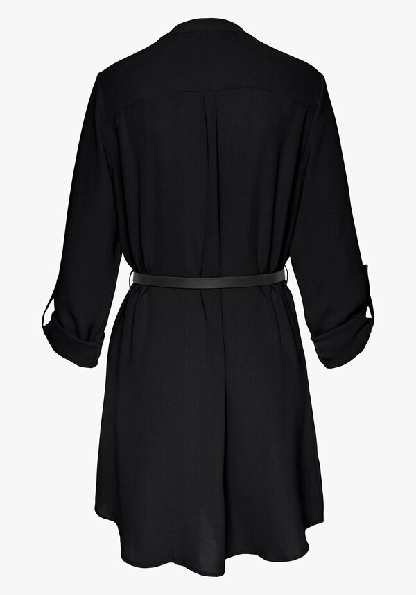 Patrizia Dini By Heine Longline Blouse Zwart