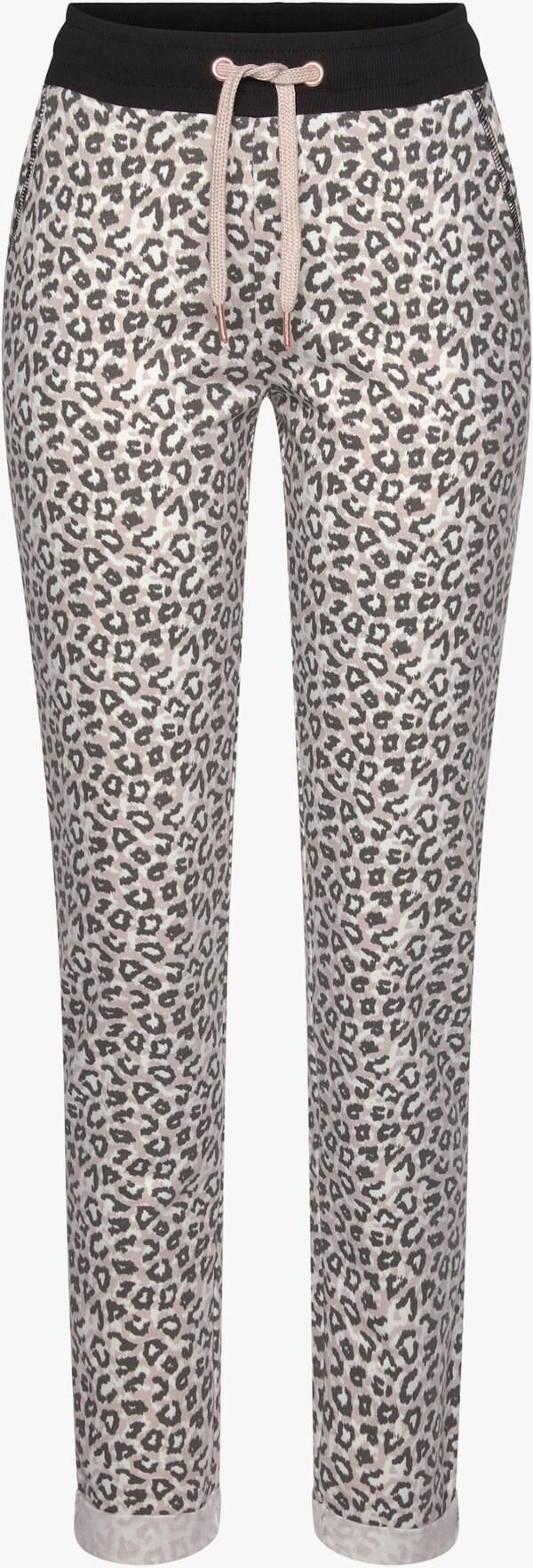 Patrizia Dini By Heine Loungepants Beige/zwart