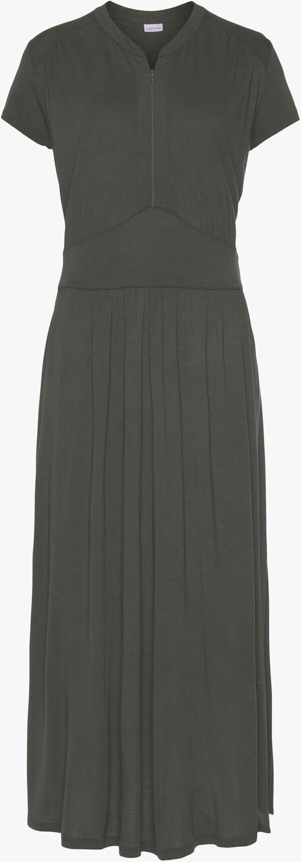 Patrizia Dini By Heine Midi-jurk Donkergroen