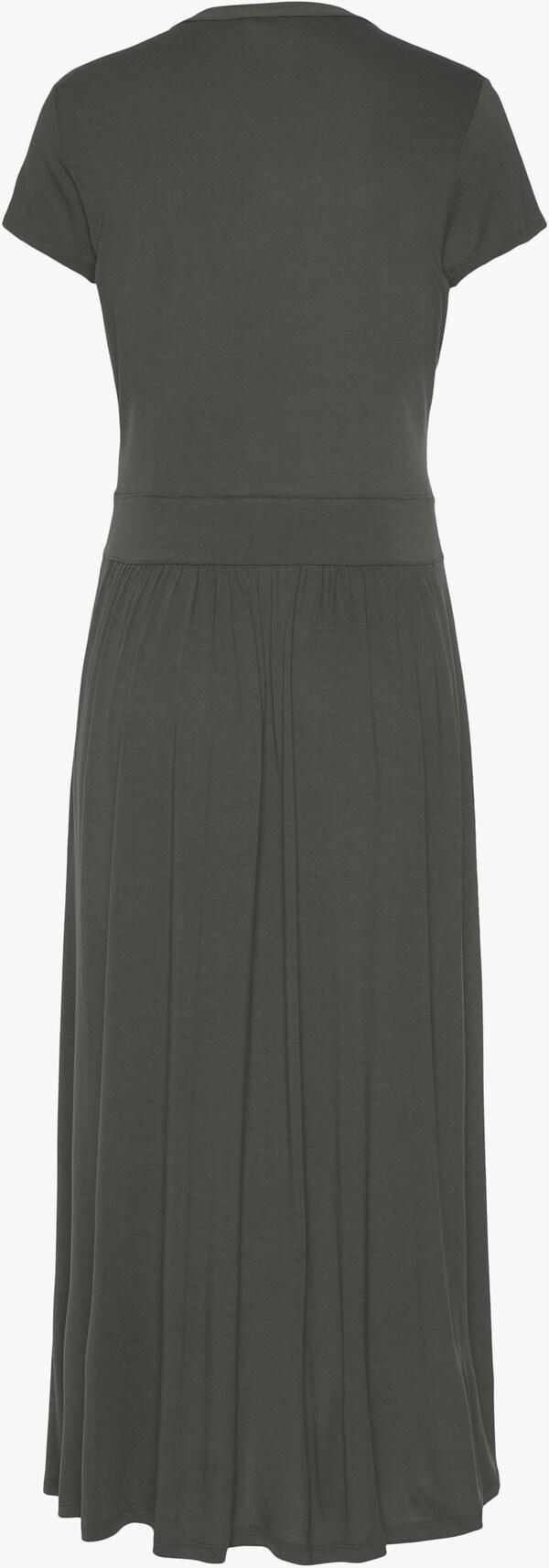 Patrizia Dini By Heine Midi-jurk Donkergroen