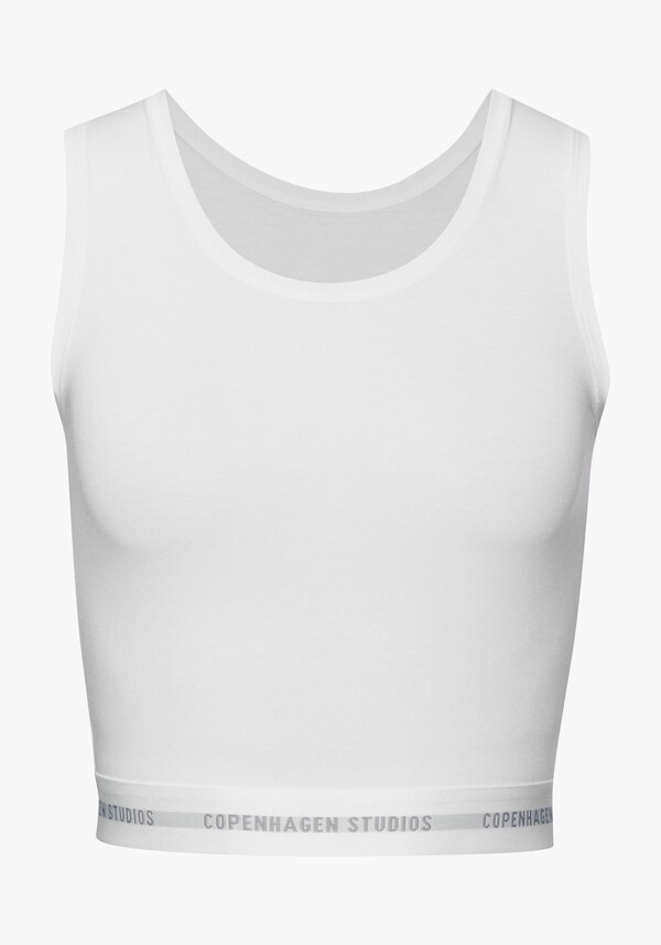 Patrizia Dini By Heine Mouwloze Top Wit