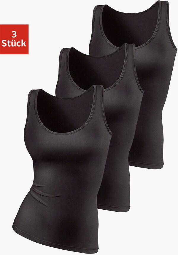 patrizia dini by heine Onderhemd zwart