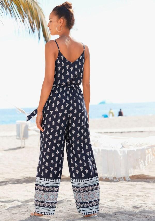 Patrizia Dini By Heine Overall Blauw Geprint