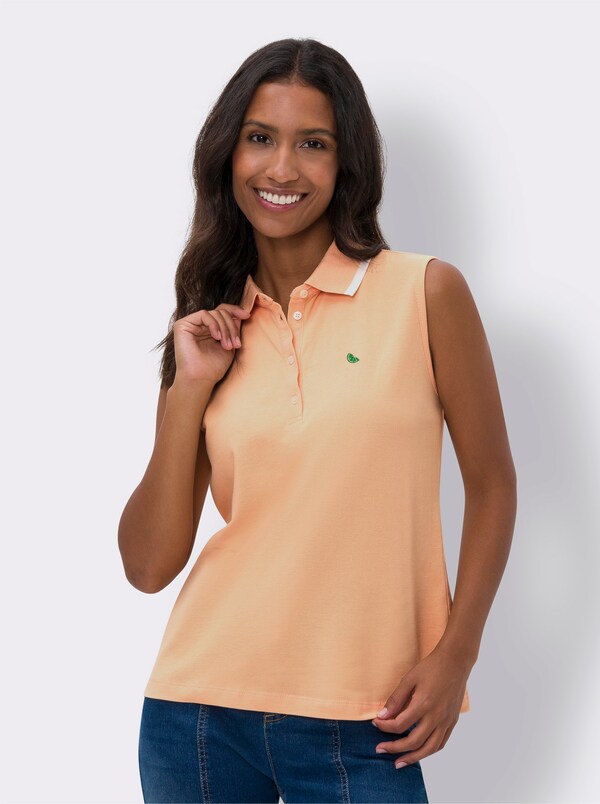 Patrizia Dini By Heine Poloshirt Apricot
