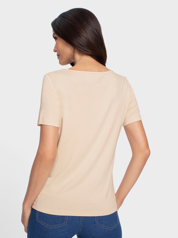 Patrizia Dini By Heine Shirt Ivoorkleur