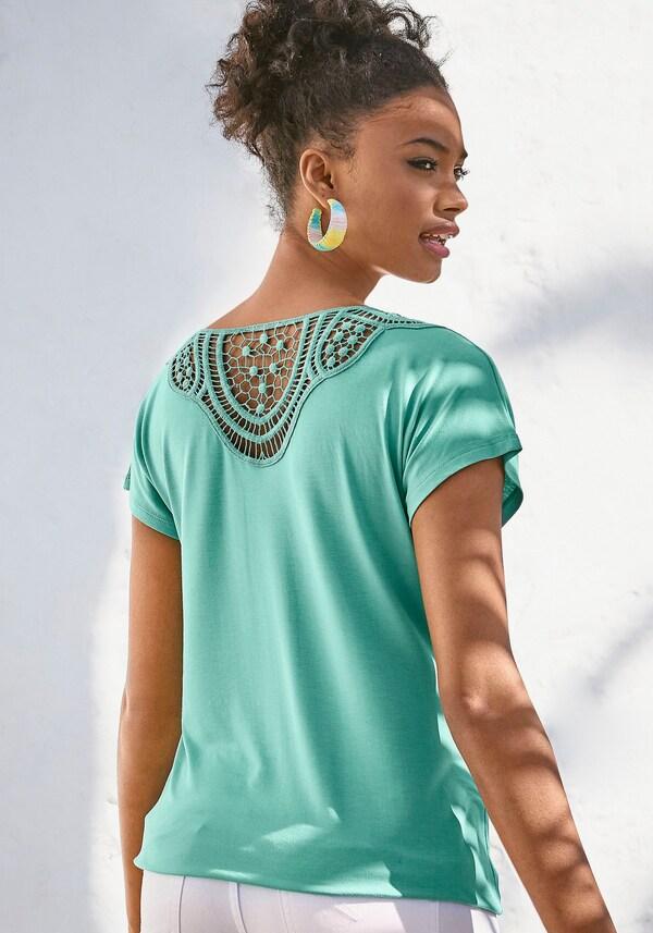 Patrizia Dini By Heine Shirt Met Korte Mouwen Mint