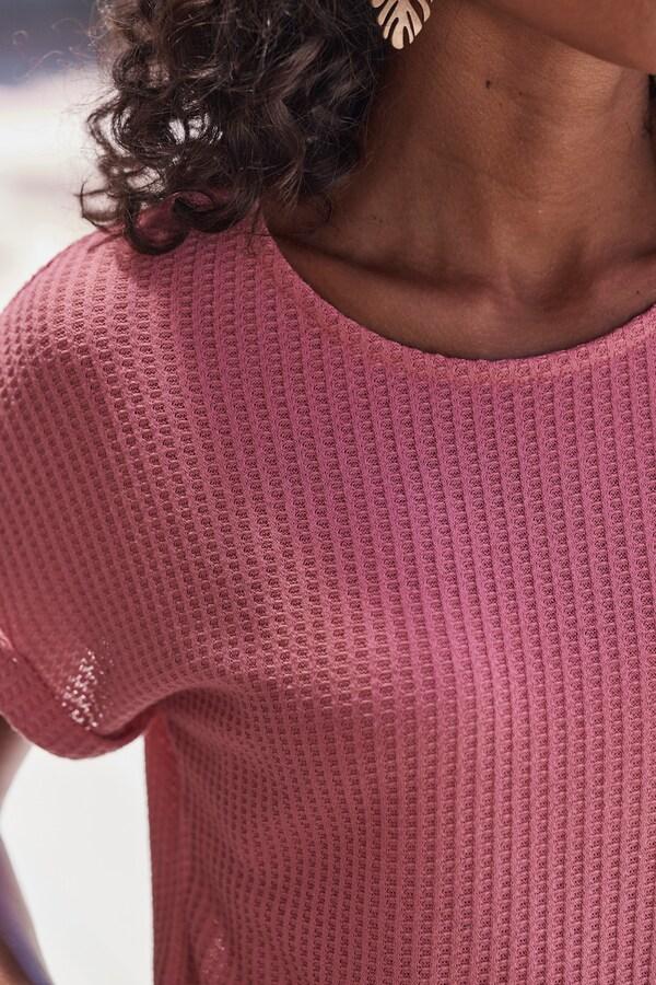 Patrizia Dini By Heine Shirt Met Korte Mouwen Roos