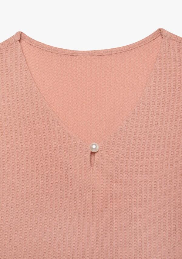 Patrizia Dini By Heine Shirt Met Korte Mouwen Roos