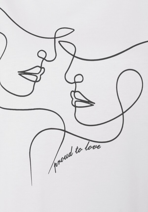 Patrizia Dini By Heine Shirt Met Korte Mouwen Wit