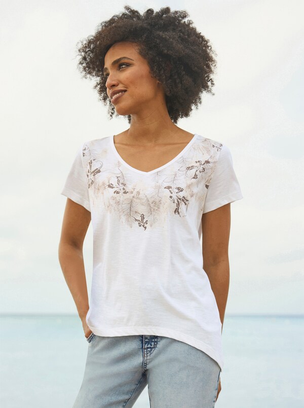 patrizia dini by heine Shirt met print ecru