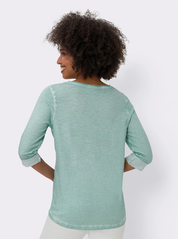 Patrizia Dini By Heine Shirt Met Print Kalkmint