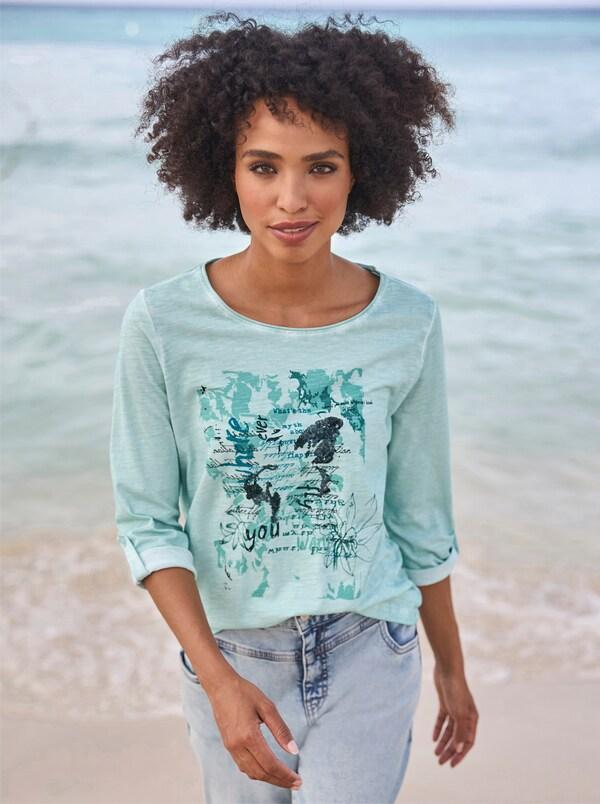 patrizia dini by heine Shirt met print kalkmint