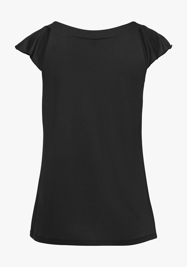 Patrizia Dini By Heine Shirt Met Ronde Hals Zwart