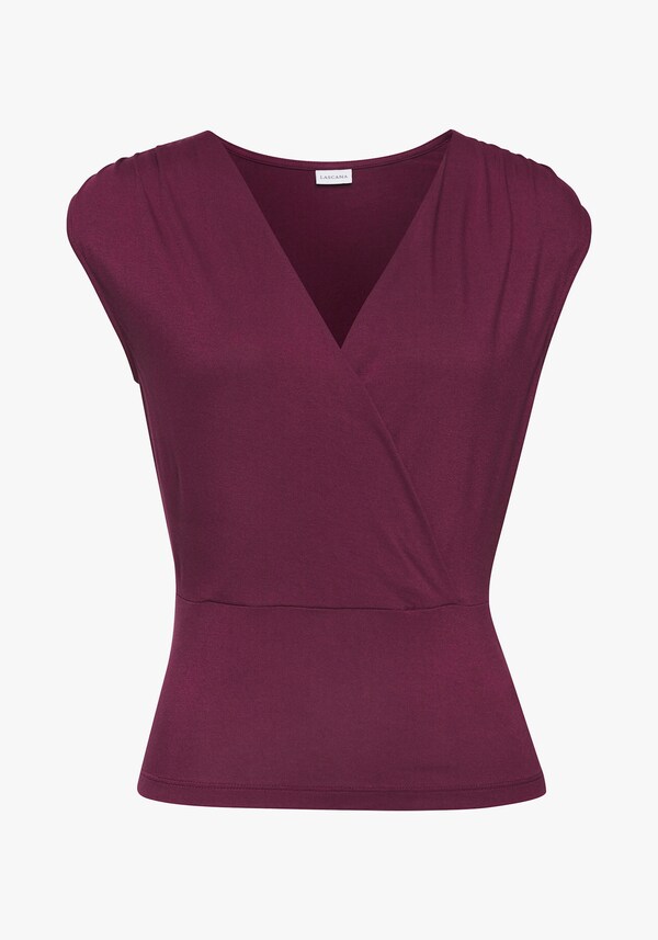 Patrizia Dini By Heine Shirttop Aubergine/bordeaux