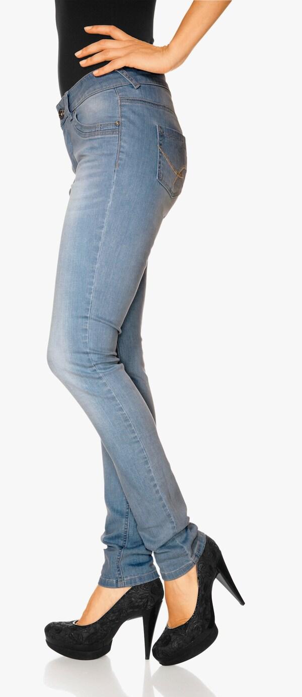 Patrizia Dini By Heine Skinny Jeans Bleached