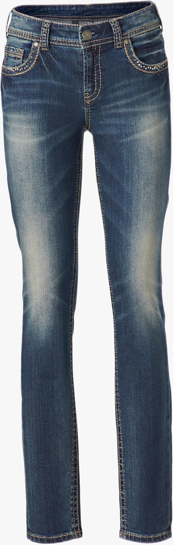 Patrizia Dini By Heine Skinny Jeans Blue Stone