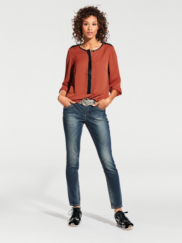 Patrizia Dini By Heine Skinny Jeans Blue Stone