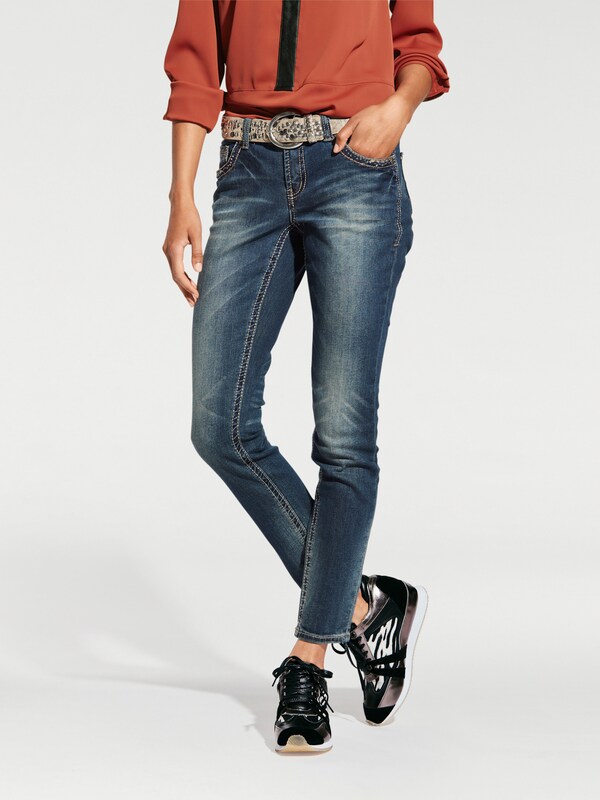 patrizia dini by heine Skinny jeans blue stone