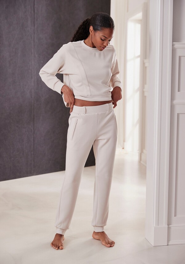 Patrizia Dini By Heine Sweatbroek Beige