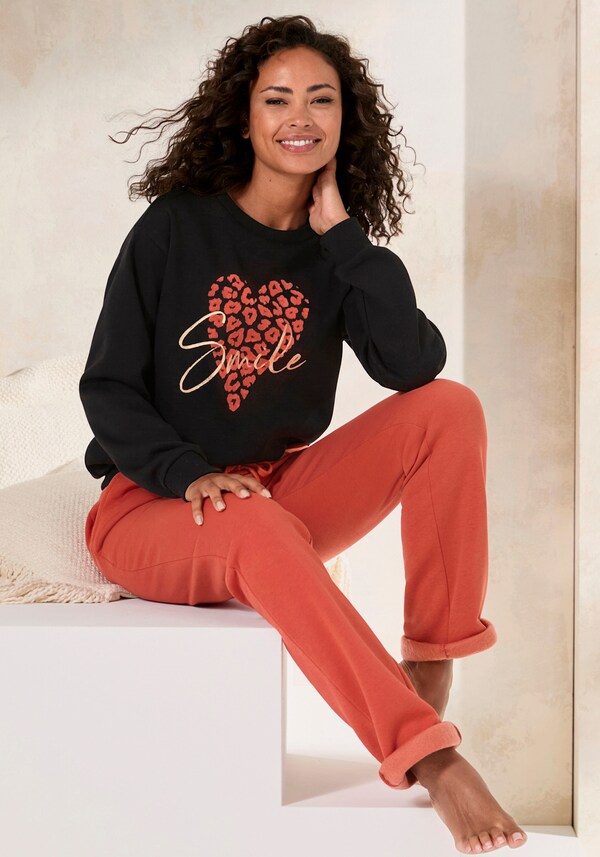 patrizia dini by heine Sweatbroek roodbruin