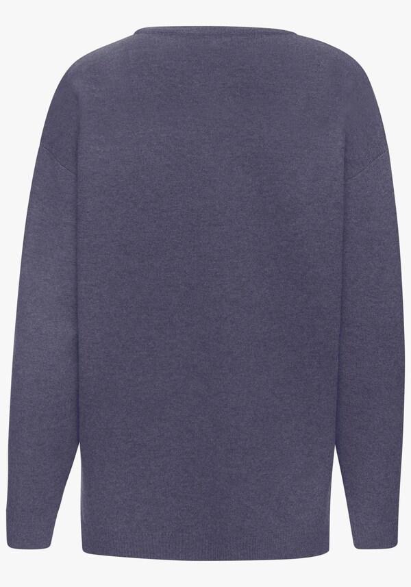 Patrizia Dini By Heine Sweater Blauw Gemêleerd