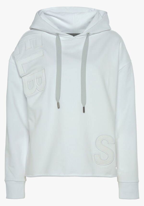 Patrizia Dini By Heine Sweatshirt Met Capuchon Wit