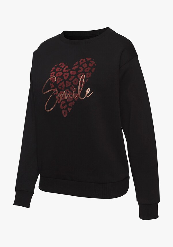 Patrizia Dini By Heine Sweatshirt Zwart