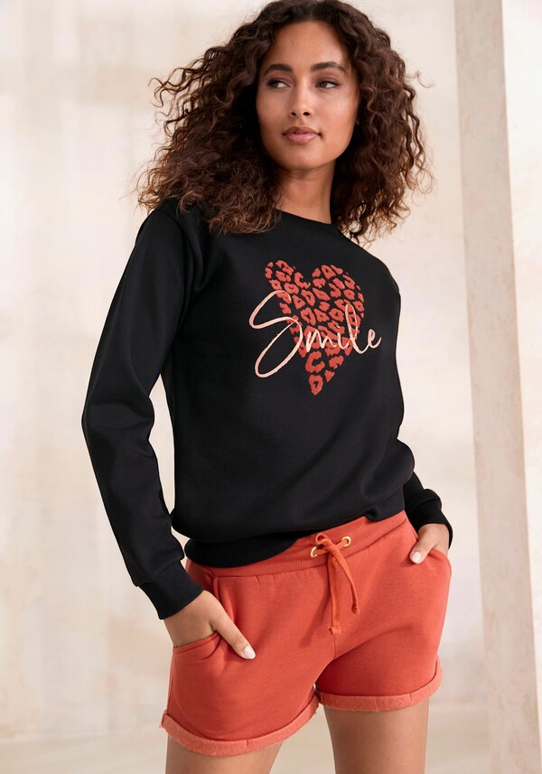 patrizia dini by heine Sweatshirt zwart