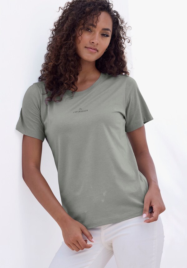 Patrizia Dini By Heine T-shirt Dusty Blue